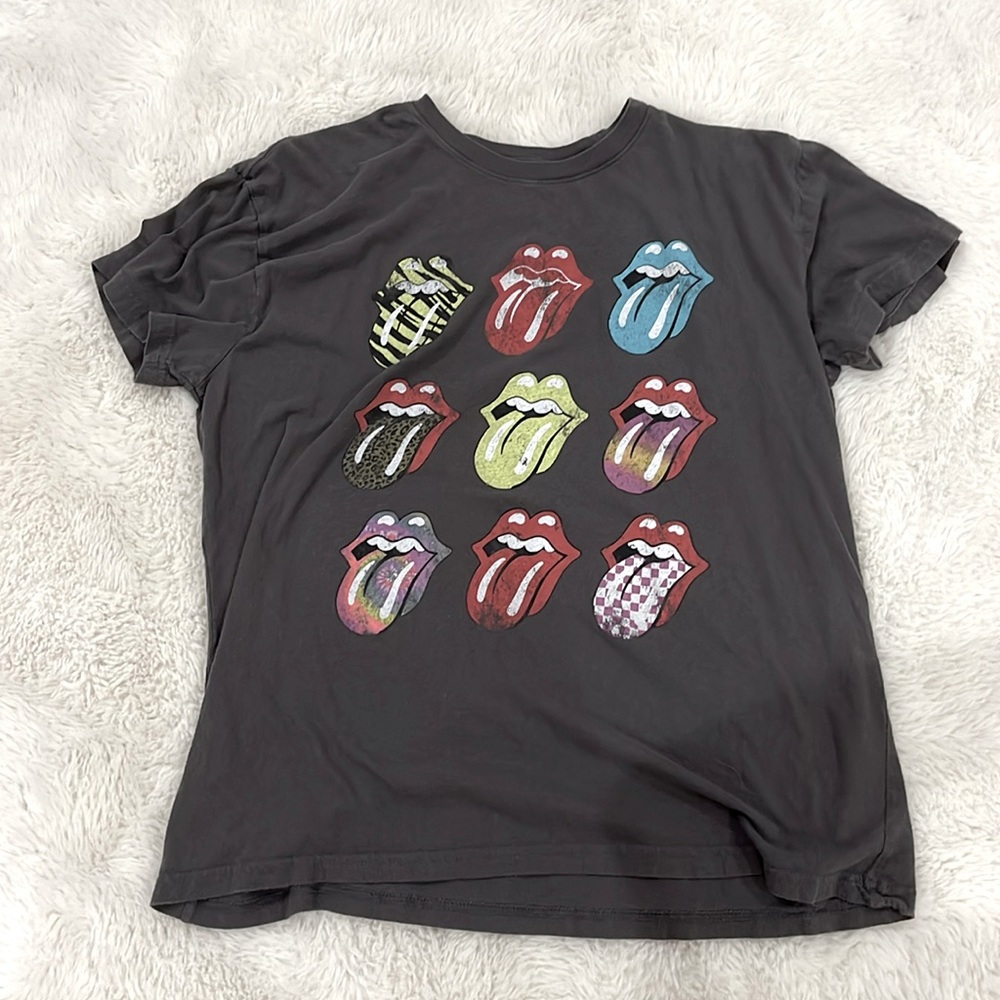 Rolling Stones Multi- Color Graphic T-Shirt L